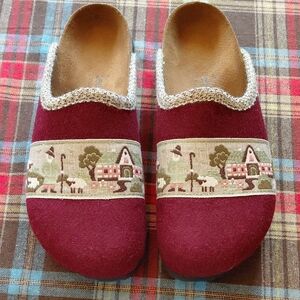Birkenstock Birki's Burgundy Storytelling Clogs